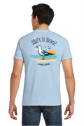 Short Sleeve Blue Seagull