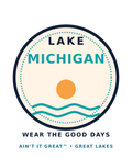 Lake Michigan Lifestyle Crewneck artwork